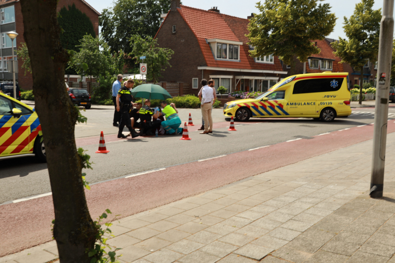 Fietsster gewond bij ongeval