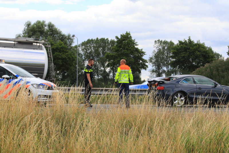 Snelweg afgesloten na ongeval