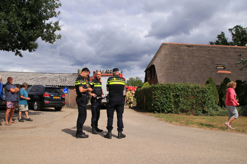 Brand in ventilator woonboerderij