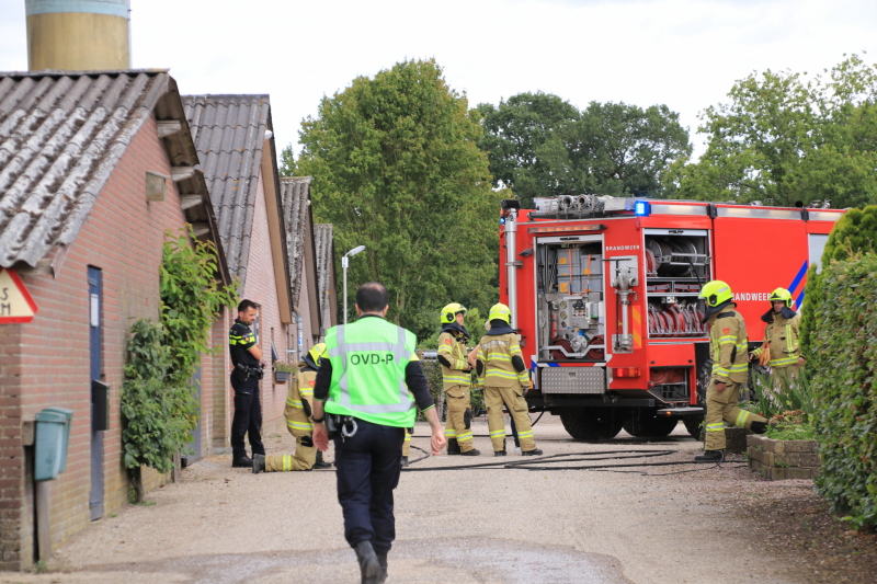 Brand in ventilator woonboerderij