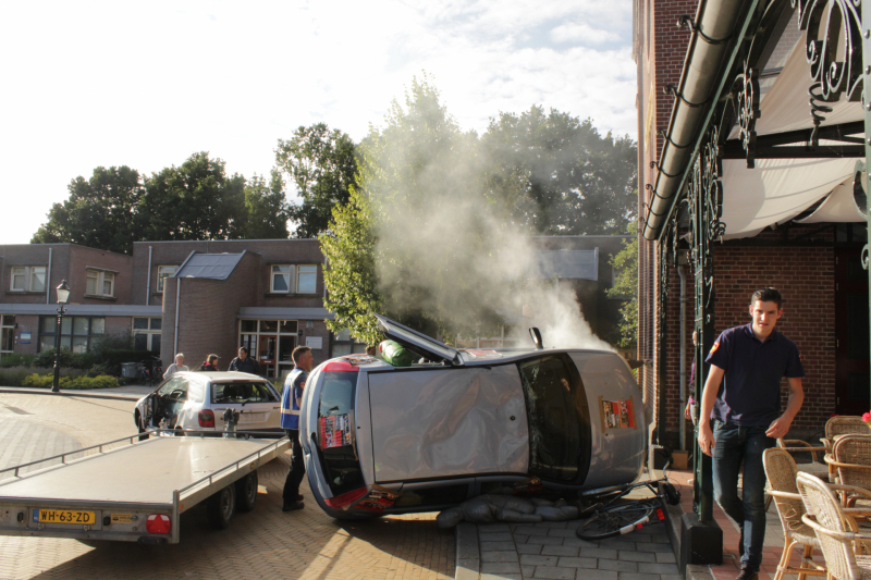 Grote brandweeroefening