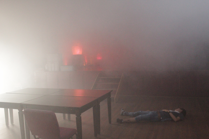 Grote brandweeroefening