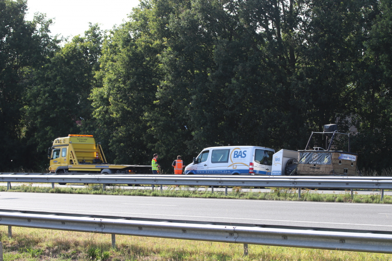 Ballonvaart-bussen botsen op elkaar
