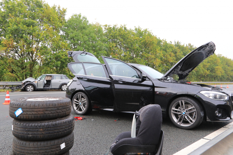 Knooppunt Hoevelaken dicht na ongeval