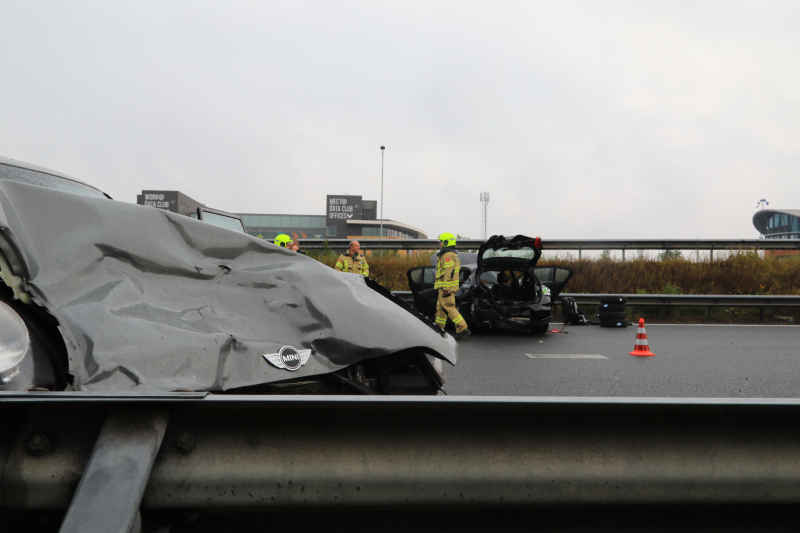 Knooppunt Hoevelaken dicht na ongeval