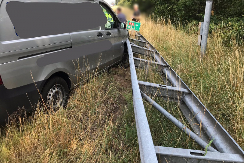 Automobilist gewond na ongeval