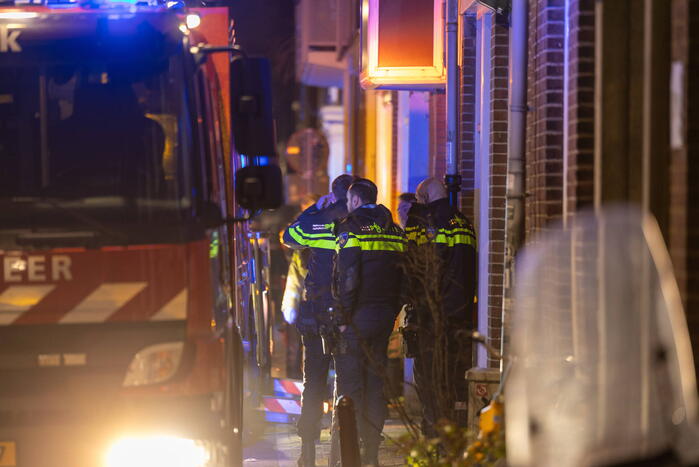 Persoon overleden bij brand in woning