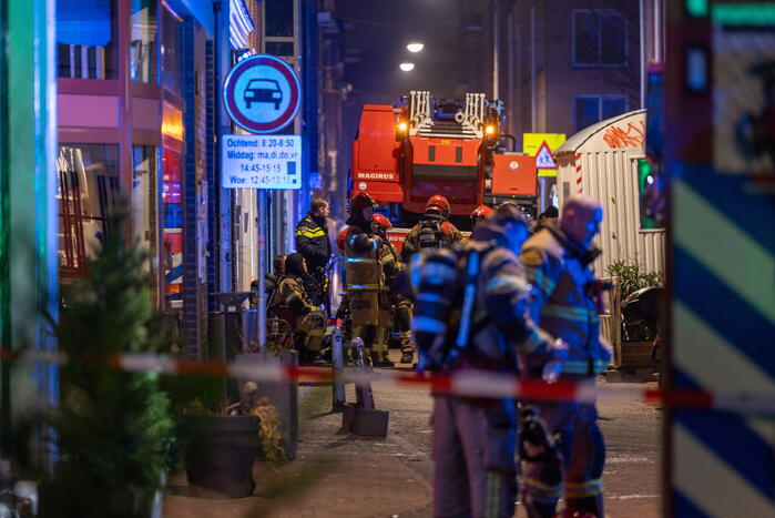 Persoon overleden bij brand in woning