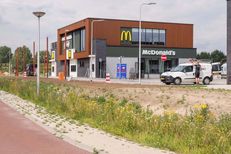 Nieuwe McDonald's opent bijna zijn deuren