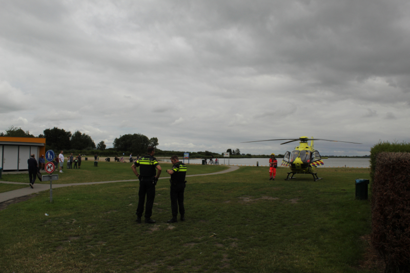 Trauma-arts ingevlogen voor verstikking