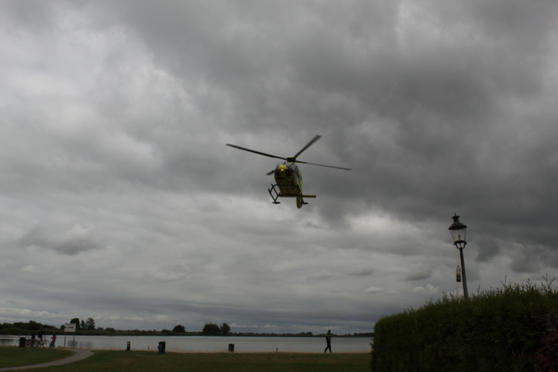 Trauma-arts ingevlogen voor verstikking