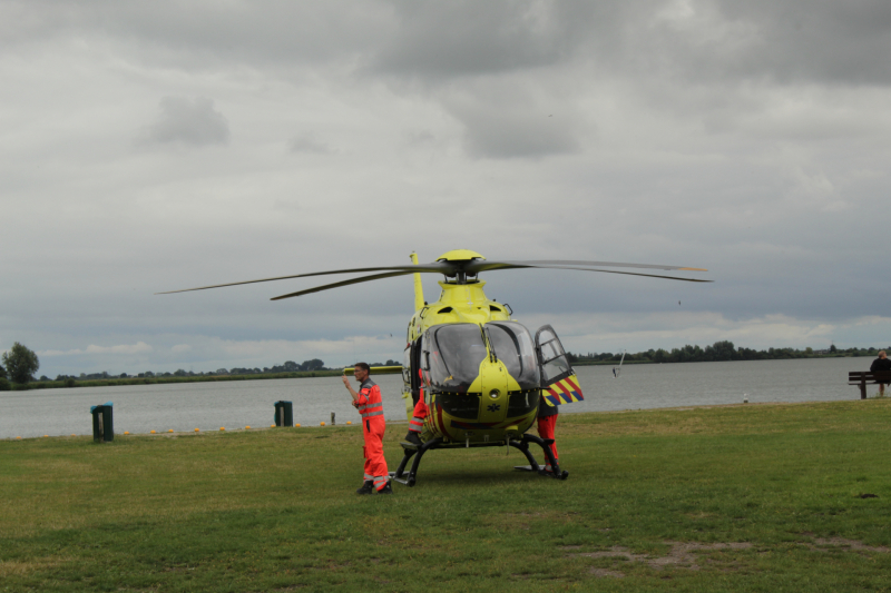 Trauma-arts ingevlogen voor verstikking