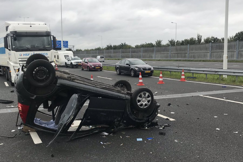 Gewonden na ongeval met vrachtwagen