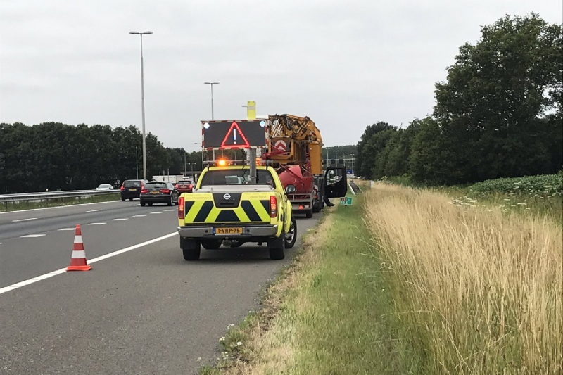 Rijksweg A1 112 meldingen Terschuur 