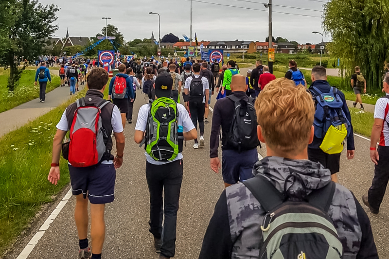 103e Vierdaagse van Nijmegen van start gegaan