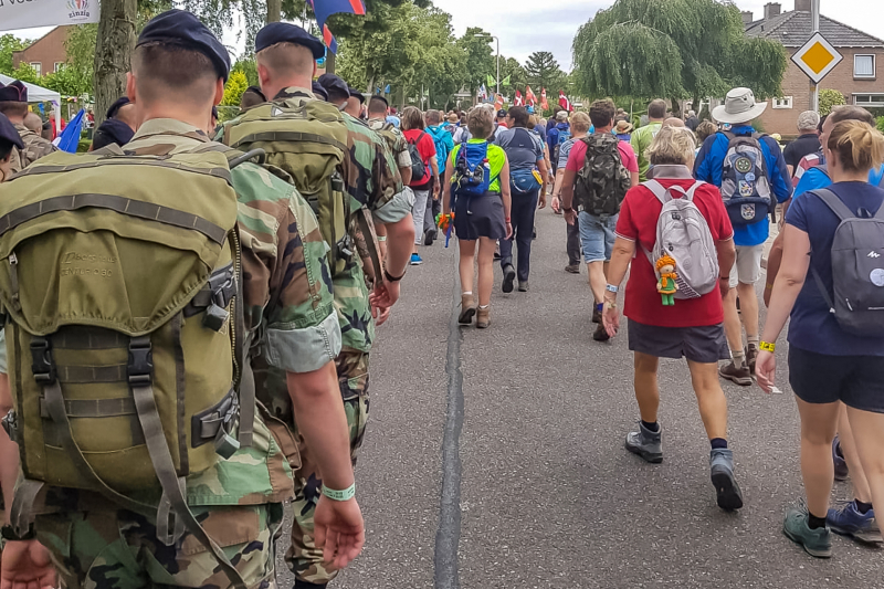 103e Vierdaagse van Nijmegen van start gegaan