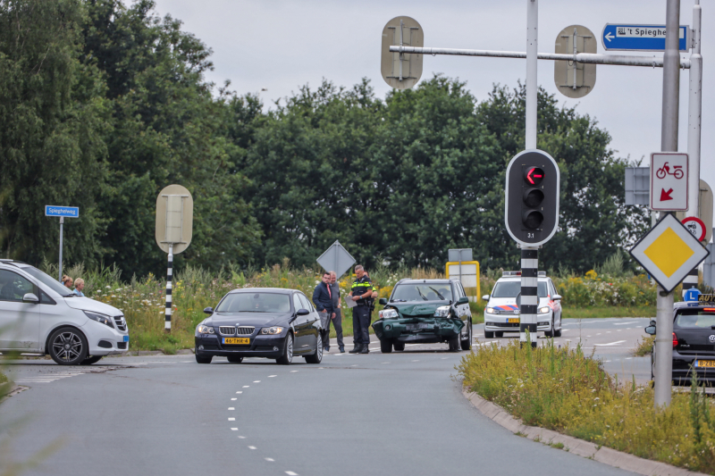 Flinke schade bij kop-staartbotsing