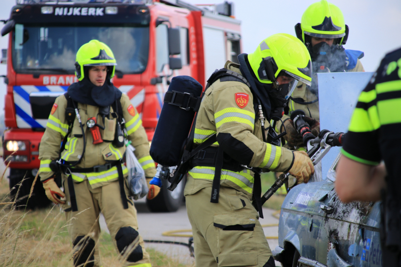 Oldtimer verwoest door brand
