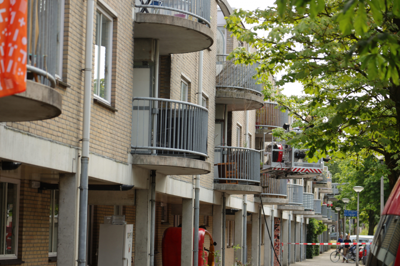 Uitslaande brand in slaapkamer