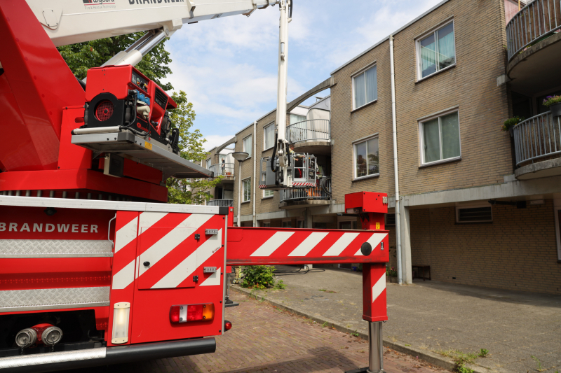 Uitslaande brand in slaapkamer