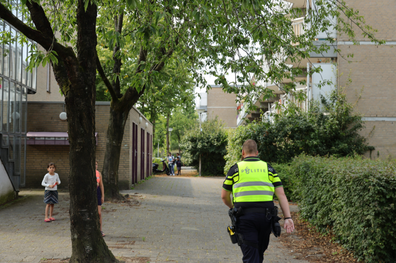 Uitslaande brand in slaapkamer