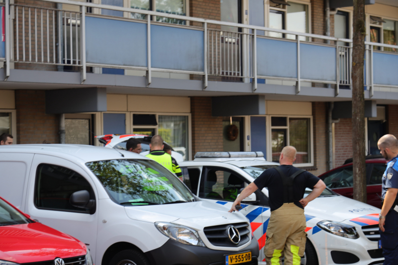 Uitslaande brand in slaapkamer