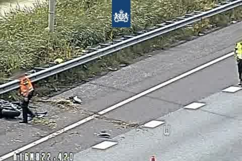 Motorrijder overleden bij ongeval