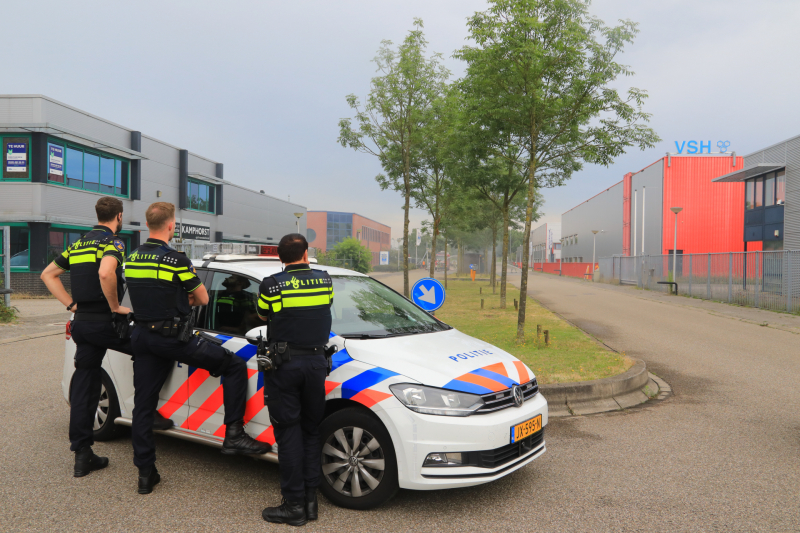 Veel rook bij brand stroomhuis