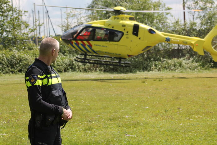 Traumahelikopter ingezet vanwege mogelijke drenkeling