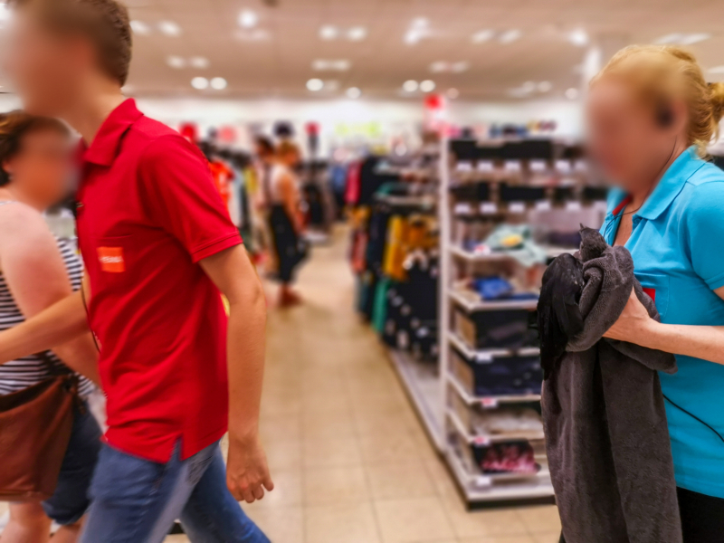 Personeel Hema uren in de weer met kraai