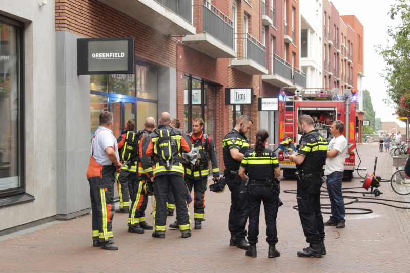 Brand blijkt anti-inbraak rookmachine