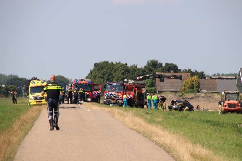 Persoon overleden bij ernstig ongeval
