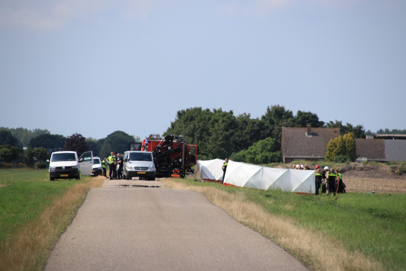 Persoon overleden bij ernstig ongeval