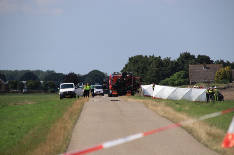 Persoon overleden bij ernstig ongeval