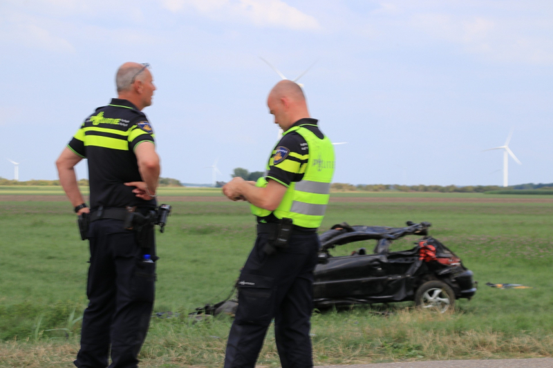 Persoon overleden bij ernstig ongeval