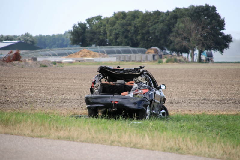 Persoon overleden bij ernstig ongeval