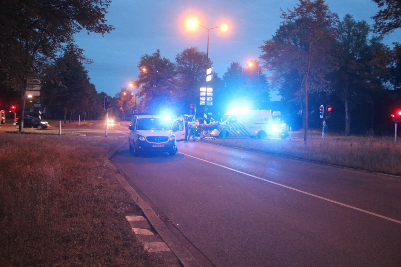 Fietser gewond bij Aanrijding op kruising