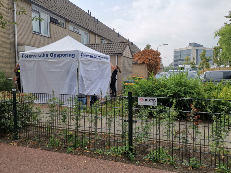 Forensische onderzoek bij woning