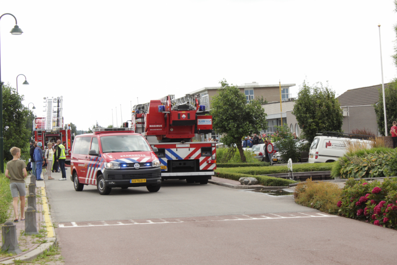 Pand Vergeer Kaas ontruimd door brand in productieruimte