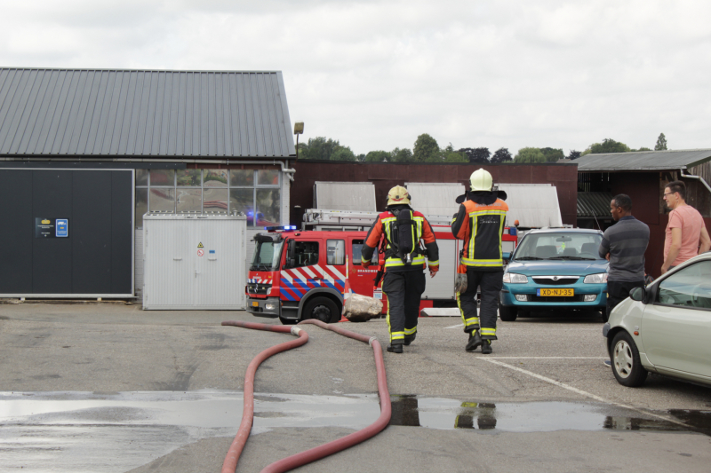 Pand Vergeer Kaas ontruimd door brand in productieruimte