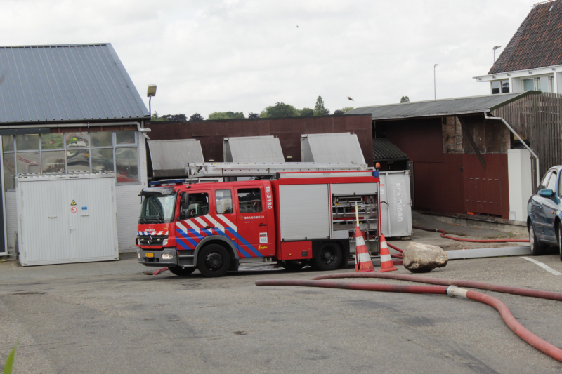 Pand Vergeer Kaas ontruimd door brand in productieruimte