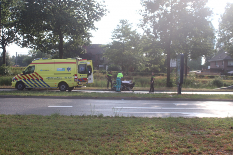 Scooterrijder gewond na valpartij