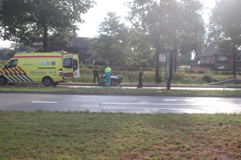 Scooterrijder gewond na valpartij