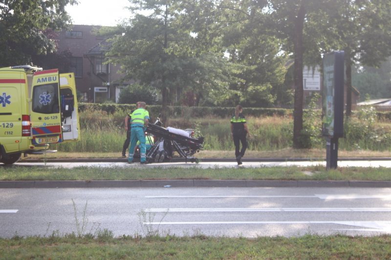 Scooterrijder gewond na valpartij