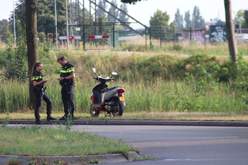 Scooterrijder gewond na valpartij