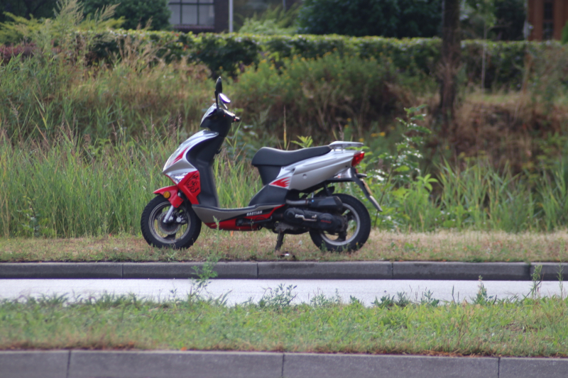 Scooterrijder gewond na valpartij