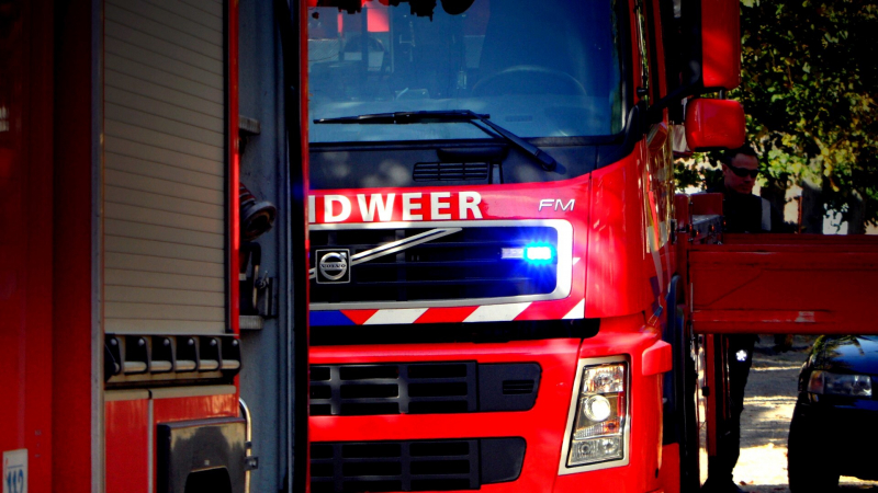 Brand gesticht in woning