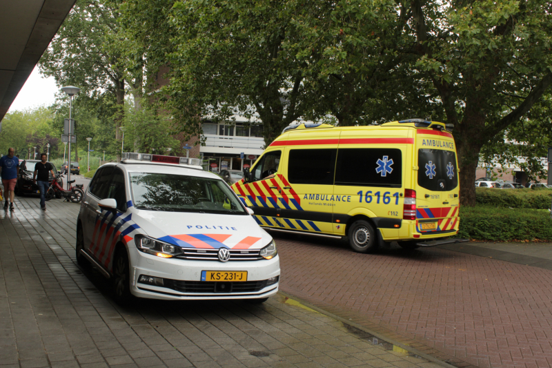 Scooterrijder onderuit en raakt gewond