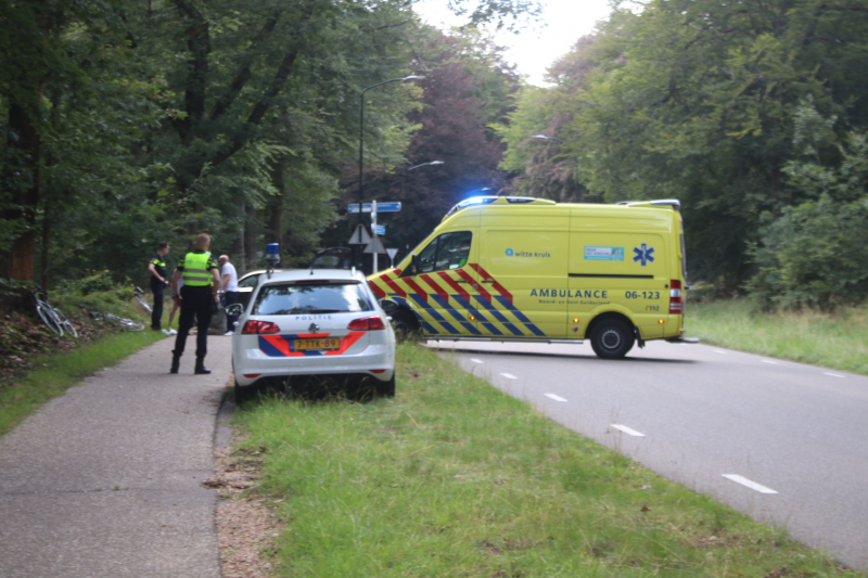 Fietser gewond na valpartij