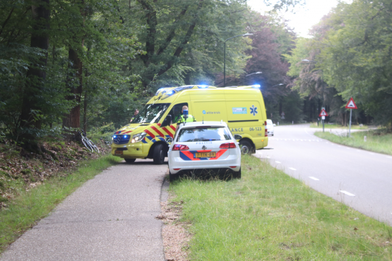 Fietser gewond na valpartij